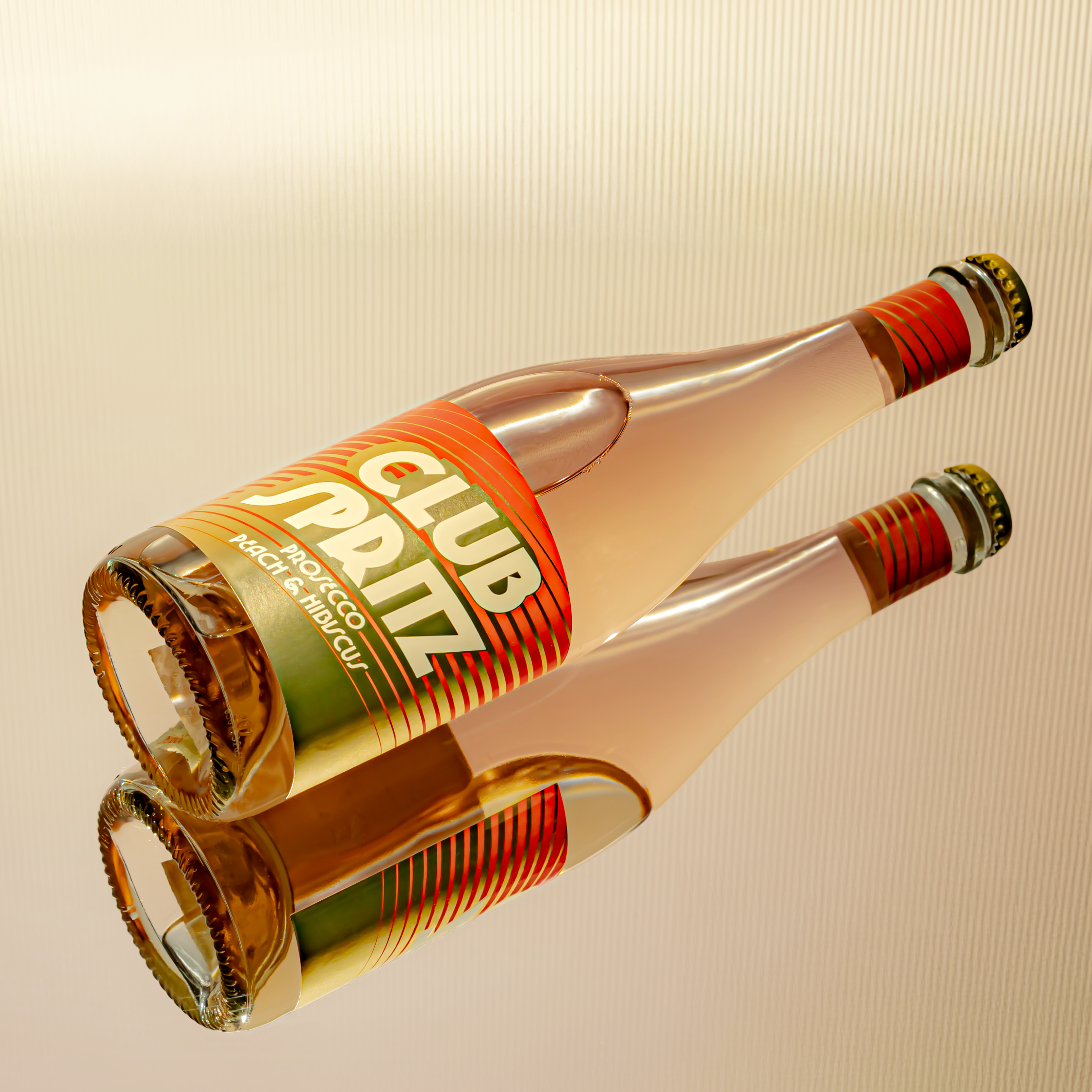 PROSECCO, PEACH & HIBISCUS SPRITZ